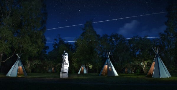 Abandoned camp